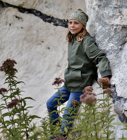 Mikk-Line Shell jacket - Dusty Olive