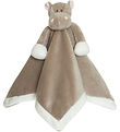 Teddykompaniet Comfort Blanket - Hippo - 35 x 35 cm - Grey Brown