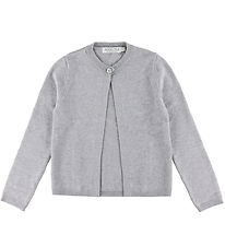 Hound Cardigan - Strick - One Knopf - Light Grey Melange