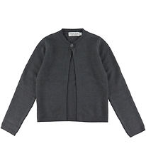 Hound Cardigan - Strick - One Knopf - Dark Grey Melange
