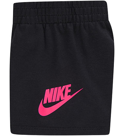 Nike Shortsset - T-shirt/Shorts - Hyper Rosa/Black
