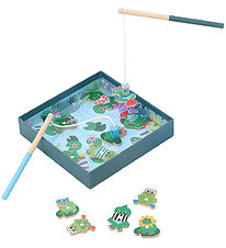 Vilac Fishing Game - Wood - Happy Frogs