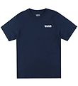 Vans T-shirt - Headwaves - Navy w. Print