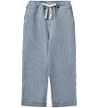 Sofie Schnoor Byxor - Storm - Blue Denim Stripe