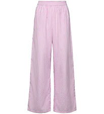 Rosemunde Broek - Klimop - Roze-a-Boo Stripe