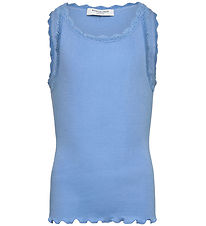 Rosemunde Top - Rib - Modal/Cotton - Balta - Little Boy Blue