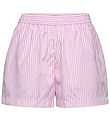 Rosemunde Shorts - Efeu - Pink-a-Boo Stripe
