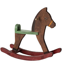 Maileg Schaukelpferd - Maus - Dunkelbraun