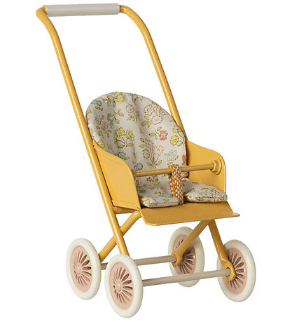 Maileg Miniatyr Sittvagna - Mikro - Gul