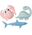 Uinti Essentials Sukelluspainot - 3 kpl - Sea Animals