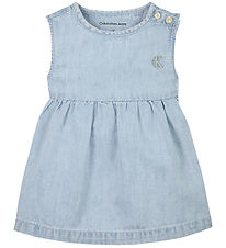 Calvin Klein Klänning - Denim - Light Serenity Blue