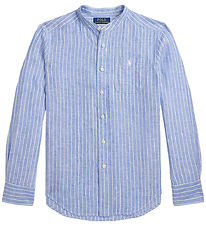 Polo Ralph Lauren Shirt - Postman - Blue/White Striped