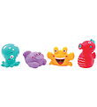 Ludi Bath Toy - 4-Pack - Sea animals