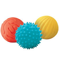 Ludi Sensorikbälle - 3er-Pack - Rot/Gelb/Blau