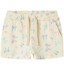 Name It Shorts - Noos - NmfVigga - Botercrème/Strikken