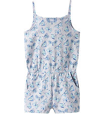 Name It Summer Romper - NmfVigga - Purple Heather/Bow Ties