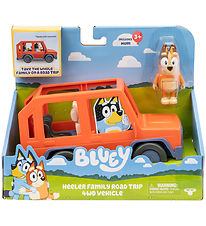 Bluey Speelset - Familie 4WD Vakantie Auto m. Figuur