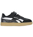 Reebok Shoes - Smash Edge Elastic & Top Strap - Black/White