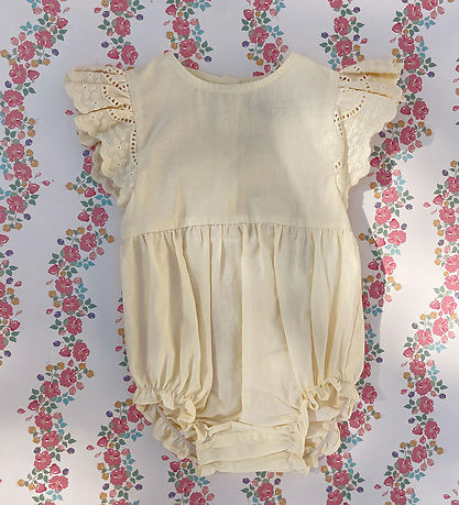 Konges Sløjd Zomerromper - Posey - Cloud Cream