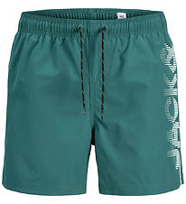 Jack & Jones Badshorts - JpstMaui - Gräsand Green