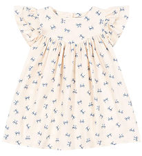 Konges Sløjd Dress - Muslin - Coco - Bow Blue