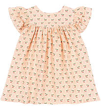 Konges Sløjd Dress - Muslin - Coco - Cherry Pink Motif