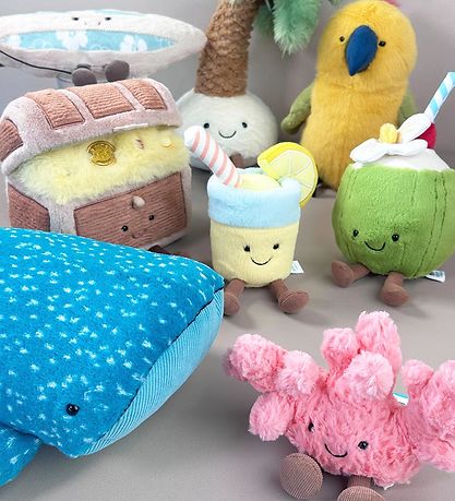 Jellycat 봉제인형 - 17x11cm - 재미있는 보물상자