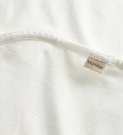 MarMar Baby Blanket - 80x80 cm - Alida - Noos - Gentle White