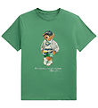 Polo Ralph Lauren T-shirt - Grøn m. Bamse