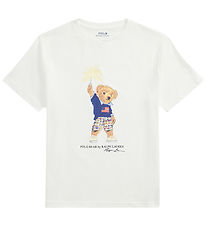 Polo Ralph Lauren T-shirt - White w. Soft Toy
