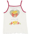 Konges Sløjd Tanktop - Era Strap - Off White/Ja, vielleicht