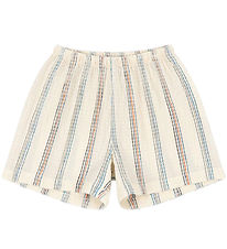 Konges Sløjd Shorts - Vincent - Antique White m. Strepen