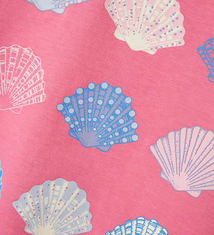 Name It T-shirt - NmfJassa - Aurora Pink w. Seashells