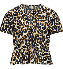 Kids Only Shirt s/s - Noos - KogClara - Black/With Clara Leo