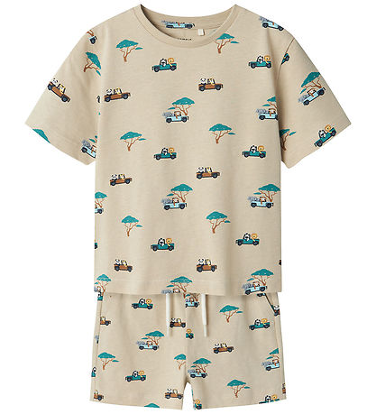Name It Shorts Set - NmmJivan - Iceland Fossil