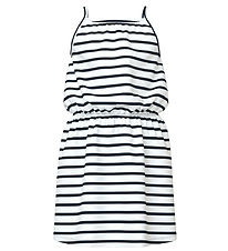 Name It Jurk - NkfVigga - Strap - Bright White/Stripe 07