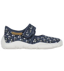 Bisgaard Pantoffels - Noos - Maddy - Wild Flower Blue