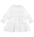 Konges Sløjd Kleid - Optik White m. Spitze
