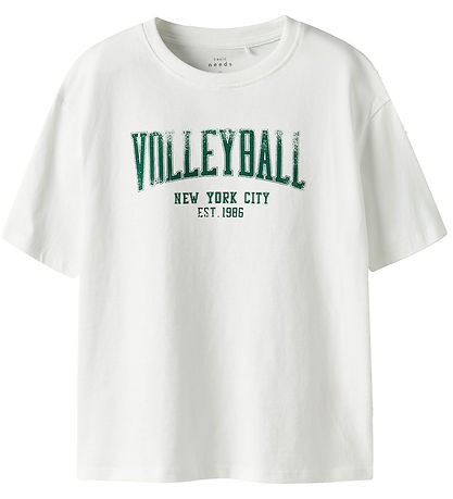 Name It T-shirt - NkmValix - 2-Pack - Bright White/Black