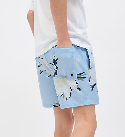 Jack & Jones 수영 반바지 - JpstMaui - 스카이웨이 - AOP