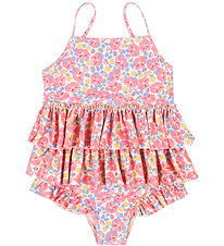 Konges Sløjd Swimsuit - Manuca Frill - Rose Anglaise