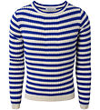 Hound Bluse - Rib - Viskose/Nylon - Kobalt Blue