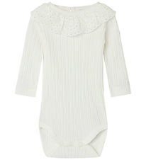 Name It Romper l/s - Rib - NbfJohanne - Cloud Danseres