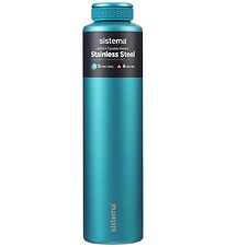 Sistema Thermo Bottle - Stainless Steel - 600 mL - Wild Teal