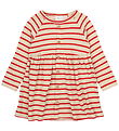 The New Siblings Dress - Knitted - TnstNat - Poppy Red Striped
