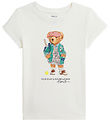 T-Shirt Polo Ralph Lauren - Blanc av.Peluche