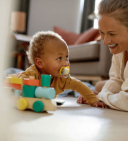 Philips Avent Pacifiers - 2-Pack - Ultra Air - White/Yellow w. P