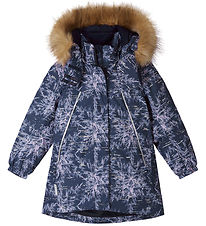 Reima Winter Coat - Herring - Navy/Purple
