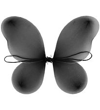 Molly & Rose Costume - Fairy Wings - Black Glitter