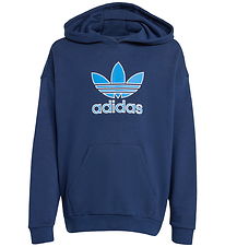 adidas Originals Hoodie - Marinblå